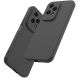 Силиконовый (TPU) чехол Deexe Matte Case для Honor 200 Lite - Black (363117B). Фото 3 из 4