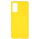 Силиконовый (TPU) чехол Deexe Matte Case для Samsung Galaxy S20 FE (G780) - Yellow (251732Y)