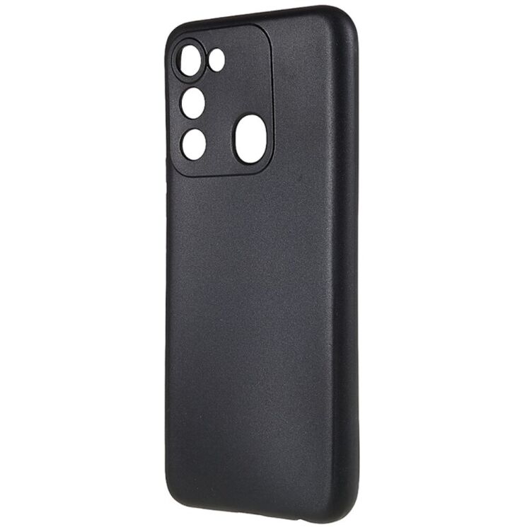 Силиконовый (TPU) чехол Deexe Matte Case для Tecno Spark Go 2022 (KG5m) - Black: фото 3 из 7