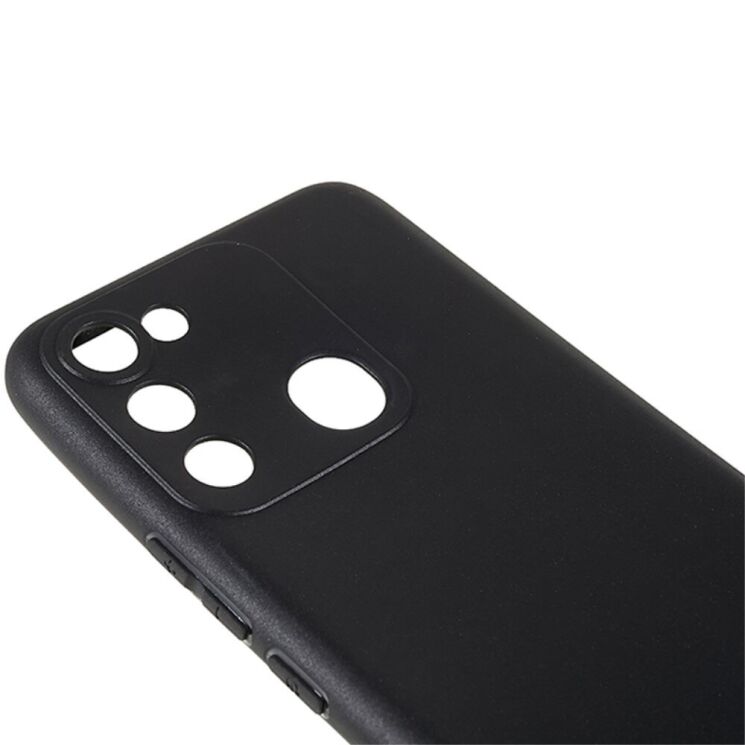 Силиконовый (TPU) чехол Deexe Matte Case для Tecno Spark Go 2022 (KG5m) - Black: фото 6 из 7