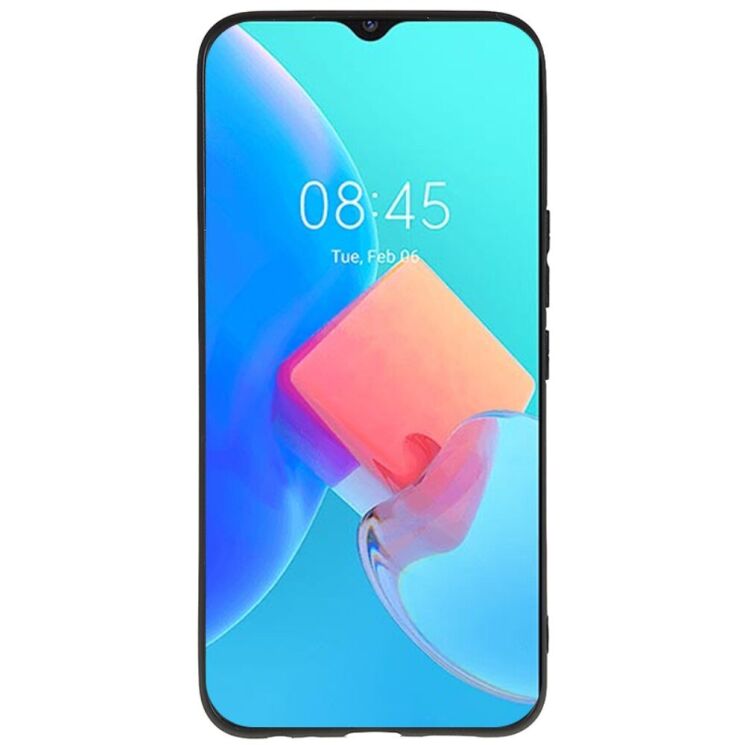 Силиконовый (TPU) чехол Deexe Matte Case для Tecno Spark Go 2022 (KG5m) - Black: фото 2 из 7