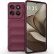 Силиконовый (TPU) чехол Deexe Terra Case для Motorola Edge 70 - Wine Red (402124WR). Фото 1 из 6