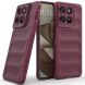 Силиконовый (TPU) чехол Deexe Terra Case для Motorola Edge 70 - Wine Red (402124WR). Фото 2 из 6