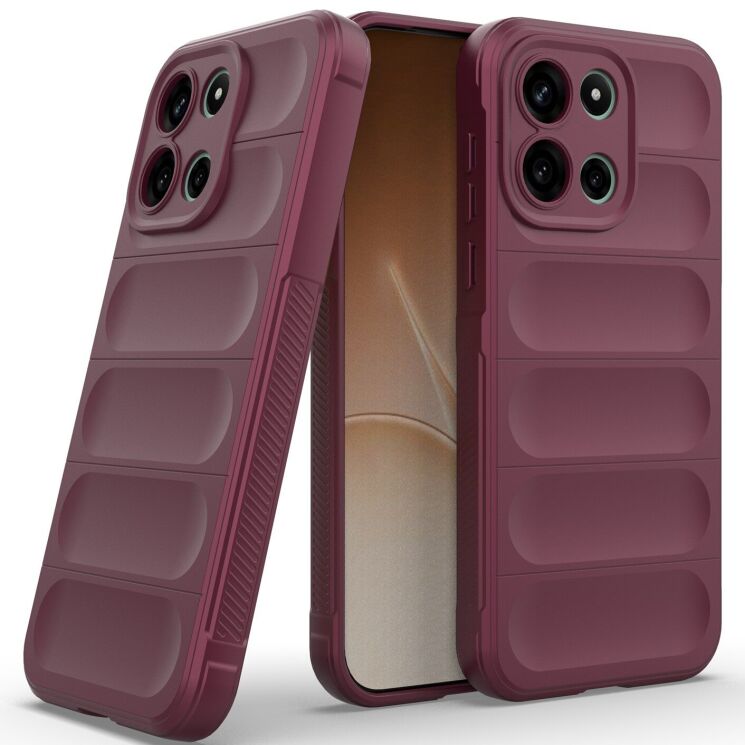 Силіконовий (TPU) чохол Deexe Terra Case для OnePlus Nord 6 / Nord CE6 - Wine Red (411927WR) Силіконовий (TPU) чохол Deexe Terra Case для OnePlus Nord 6 / Nord CE6 - Wine Red: фото 2 з 6