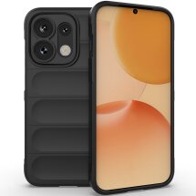 Силиконовый (TPU) чехол Deexe Terra Case для OPPO Reno 16 / 16 Pro - Black: фото 1 из 10