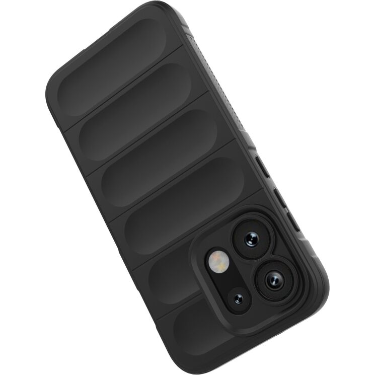 Силиконовый (TPU) чехол Deexe Terra Case для OPPO Reno 16 / 16 Pro - Black (413205B) Силиконовый (TPU) чехол Deexe Terra Case для OPPO Reno 16 / 16 Pro - Black: фото 4 из 10