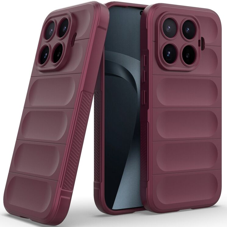 Силиконовый (TPU) чехол Deexe Terra Case для Xiaomi 17T - Wine Red (408833WR) Силиконовый (TPU) чехол Deexe Terra Case для Xiaomi 17T - Wine Red: фото 2 из 8