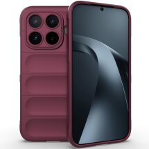 Силиконовый (TPU) чехол Deexe Terra Case для Xiaomi 17T - Wine Red: фото 1 из 8