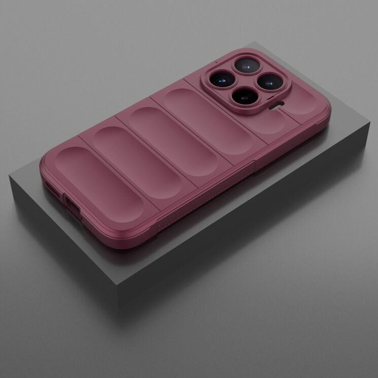 Силиконовый (TPU) чехол Deexe Terra Case для Xiaomi 17T - Wine Red (408833WR) Силиконовый (TPU) чехол Deexe Terra Case для Xiaomi 17T - Wine Red: фото 5 из 8