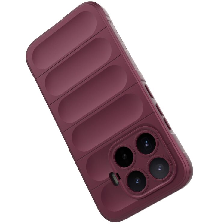 Силиконовый (TPU) чехол Deexe Terra Case для Xiaomi 17T - Wine Red (408833WR) Силиконовый (TPU) чехол Deexe Terra Case для Xiaomi 17T - Wine Red: фото 4 из 8
