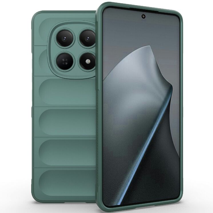 Силиконовый (TPU) чехол Deexe Terra Case для Xiaomi Redmi Note 15 - Green: фото 1 из 5