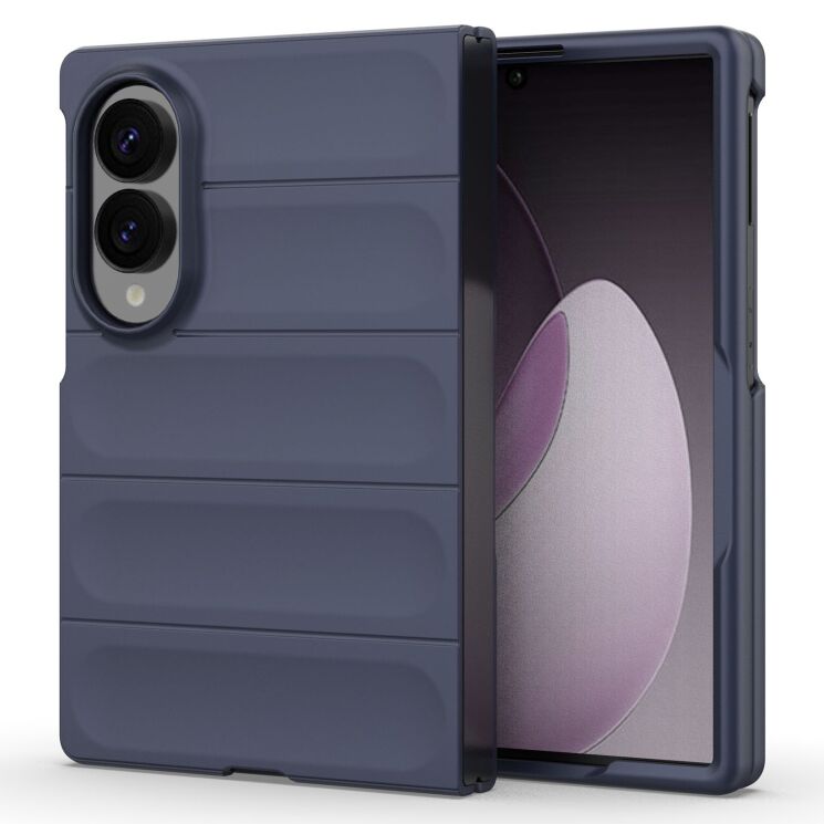 Силиконовый (TPU) чехол Deexe Terra Case (FF) для Samsung Galaxy Fold 8 - Dark Blue: фото 3 из 6