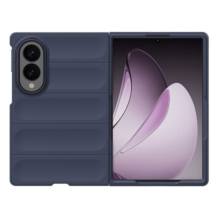 Силиконовый (TPU) чехол Deexe Terra Case (FF) для Samsung Galaxy Fold 8 - Dark Blue: фото 4 из 6