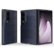 Силиконовый (TPU) чехол Deexe Terra Case (FF) для Samsung Galaxy Fold 8 - Dark Blue (424508DB)