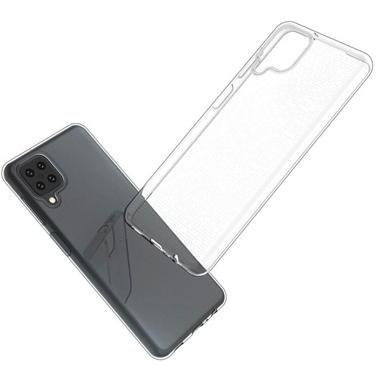 Силиконовый (TPU) чехол Deexe UltraThin для Samsung Galaxy A22 (A225) - Transparent: фото 7 из 8