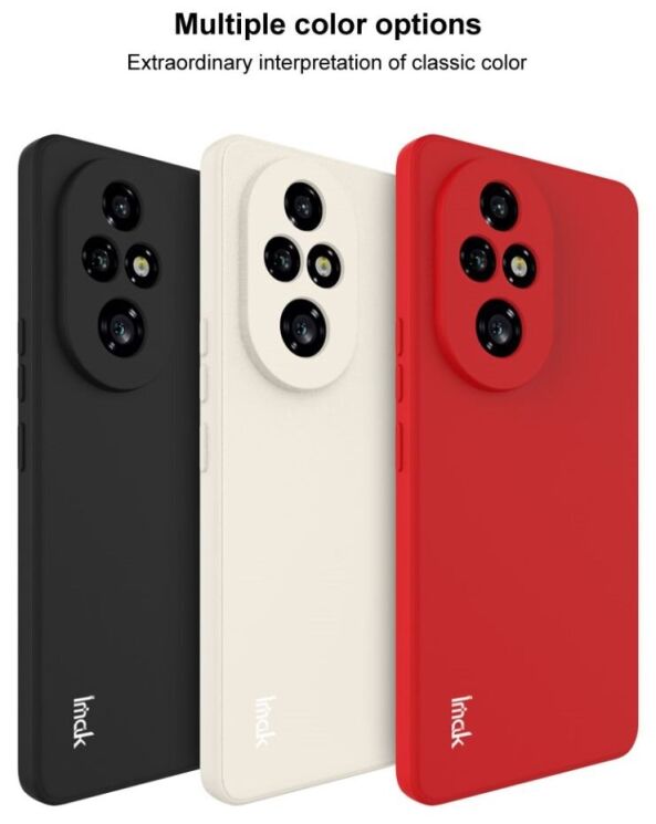 Силиконовый (TPU) чехол IMAK UC-4 Series для Honor 200 Pro - Red: фото 10 из 11