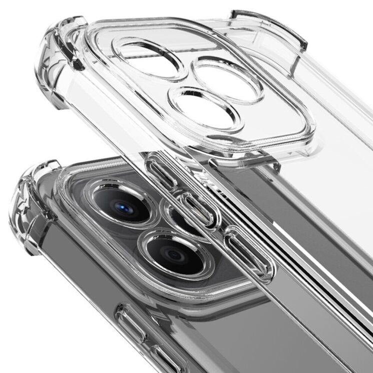Силиконовый (TPU) чехол IMAK UX-4 Series для Apple iPhone 15 Pro - Transparent: фото 4 из 9