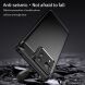 Силиконовый (TPU) чехол MOFI Carbon Fiber для ASUS Zenfone 11 Ultra - Red (353417R). Фото 6 из 10