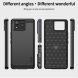 Силиконовый (TPU) чехол MOFI Carbon Fiber для ASUS Zenfone 11 Ultra - Red (353417R). Фото 9 из 10