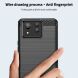 Силиконовый (TPU) чехол MOFI Carbon Fiber для ASUS Zenfone 11 Ultra - Red (353417R). Фото 8 из 10