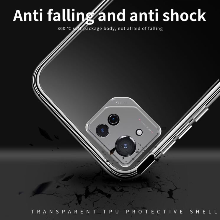 Силиконовый (TPU) чехол MOFI Thin Guard для ASUS ROG Phone 8 - Transparent: фото 10 из 11
