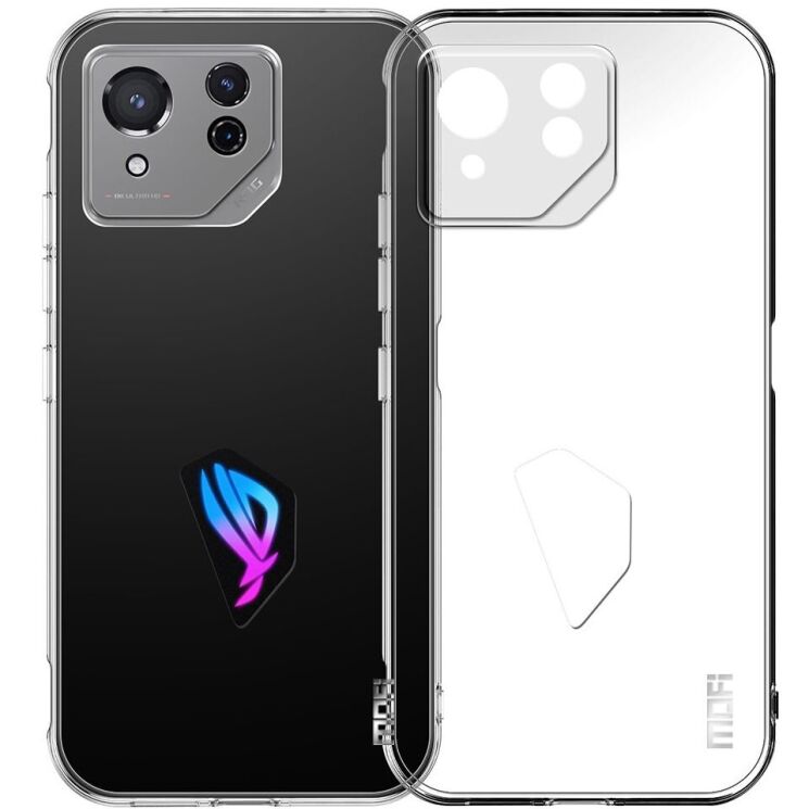 Силиконовый (TPU) чехол MOFI Thin Guard для ASUS ROG Phone 8 - Transparent: фото 1 из 11