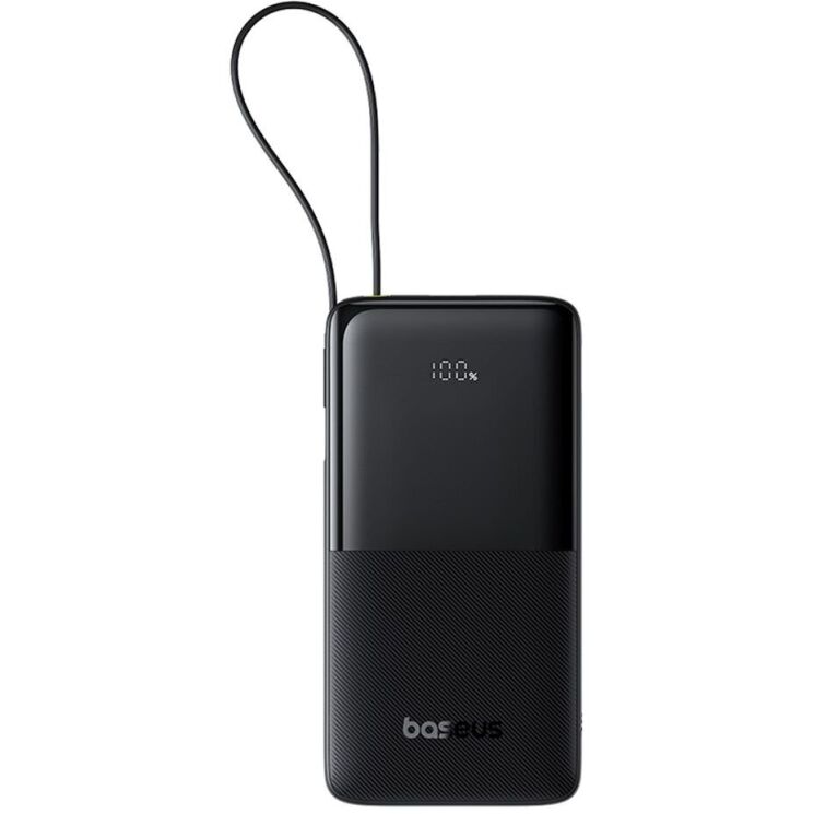 Внешний аккумулятор Baseus Bipow 2 (20W) 20000mAh + кабель Type-C P10077101113-01 - Black: фото 2 из 22