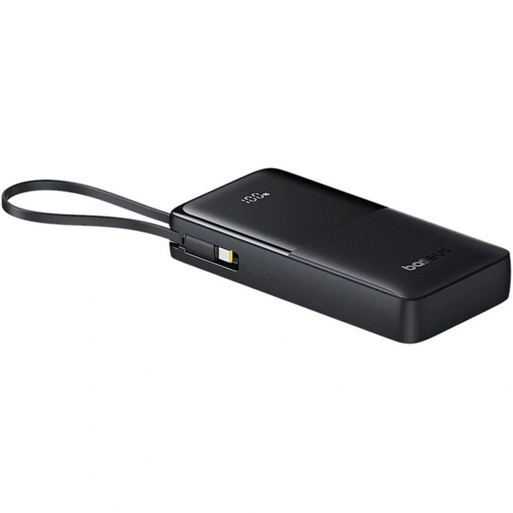 Внешний аккумулятор Baseus Bipow 2 (20W) 20000mAh + кабель Type-C P10077101113-01 - Black: фото 4 из 22