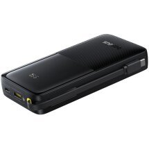 Зовнішній акумулятор Baseus Bipow 2 (20W) 20000mAh + кабель Type-C P10077101113-01 - Black: фото 1 з 22