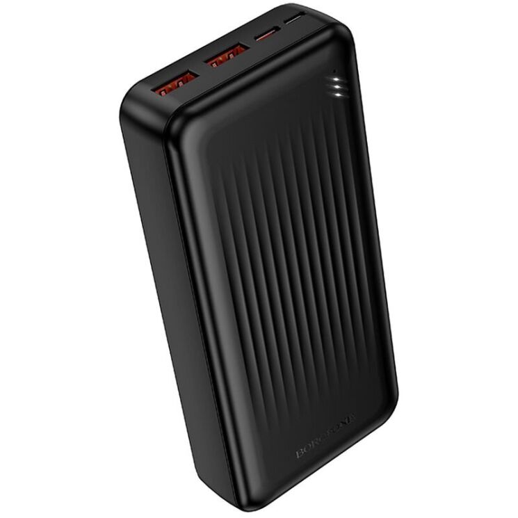 Внешний аккумулятор BOROFONE BJ80A 22.5W + PD20W (20000mAh) - Black: фото 1 из 5