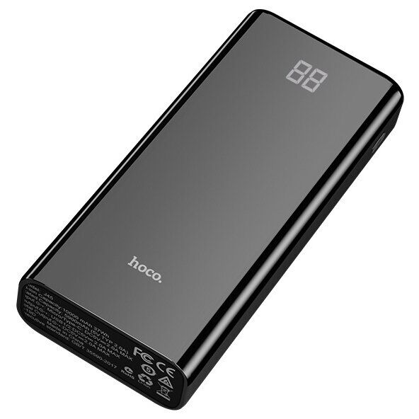 Внешний аккумулятор Hoco J45 Elegant Shell (10000mAh) - Black: фото 2 из 9