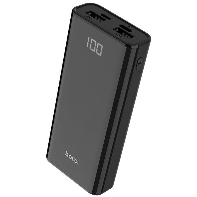 Внешний аккумулятор Hoco J45 Elegant Shell (10000mAh) - Black: фото 3 из 9