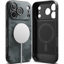 Защитный чехол Ringke Onyx Magnetic (FP) для iPhone 18 Pro Max (8800380461994) - Camo Black: фото 1 из 17
