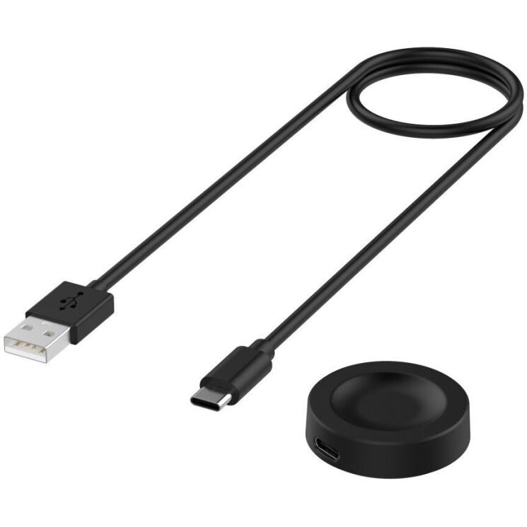 Зарядний пристрій Deexe Charging Cable для Huawei Watch GT 4 (41/46mm) - Black: фото 1 з 6