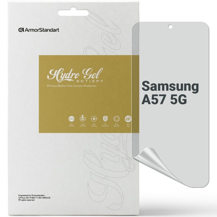 Захисна плівка на екран ArmorStandart Anti-spy для Samsung Galaxy A57 (A576): фото 1 з 6