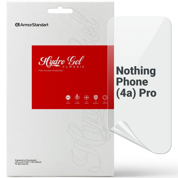 Защитная пленка на экран ArmorStandart Clear для Nothing Phone (4a) Pro (411435) Защитная пленка на экран ArmorStandart Clear для Nothing Phone (4a) Pro: фото 1 из 5