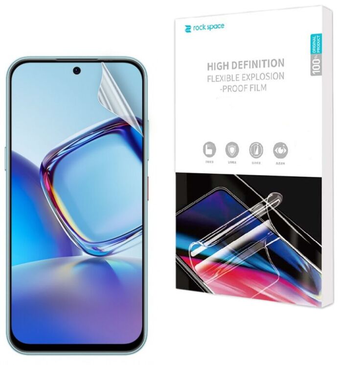 Захисна плівка на екран RockSpace Explosion-Proof SuperClear для ZTE Blade V80 Design (432202) Захисна плівка на екран RockSpace Explosion-Proof SuperClear для ZTE Blade V80 Design: фото 1 з 10