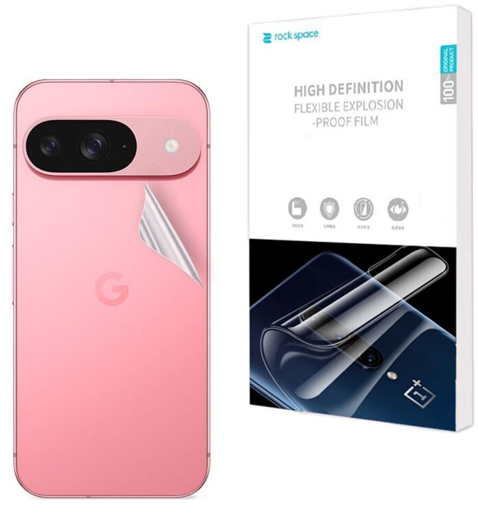 Захисна плівка на задню панель RockSpace SuperClear для Google Pixel 9: фото 1 з 9