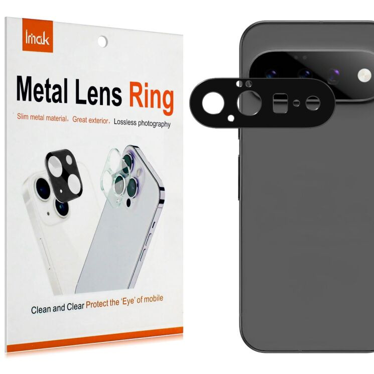Защитная рамка IMAK Camera Styling для Google Pixel 11 - Black: фото 2 из 9
