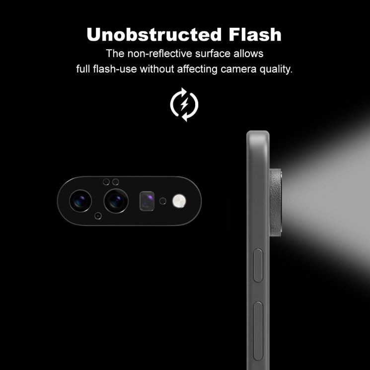 Защитная рамка IMAK Camera Styling для Google Pixel 11 - Black: фото 5 из 9