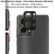 Защитная рамка IMAK Camera Styling для Motorola Moto G85 - Black (357033B). Фото 4 из 9