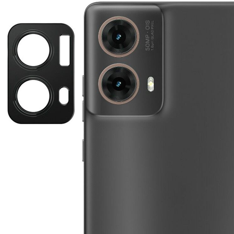 Защитная рамка IMAK Camera Styling для Motorola Moto G85 - Black: фото 1 из 9