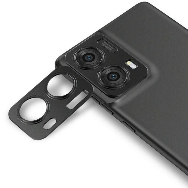 Защитная рамка IMAK Camera Styling для Motorola Moto G85 - Black: фото 2 из 9