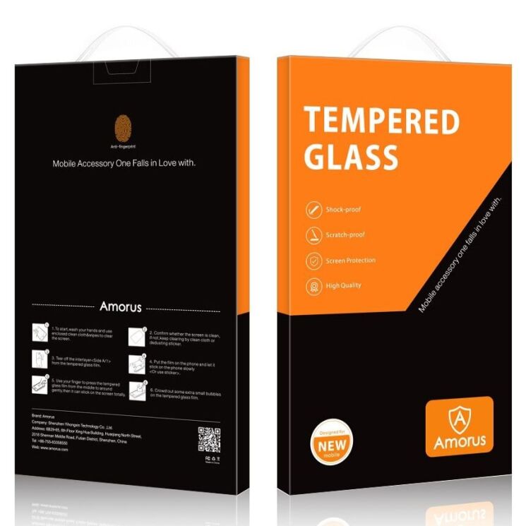 Захисне скло AMORUS Ultra Clear для OPPO Reno 13 5G: фото 3 з 9