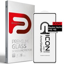 Защитное стекло ArmorStandart Icon 5D для Xiaomi Redmi Note 14S - Black: фото 1 из 5