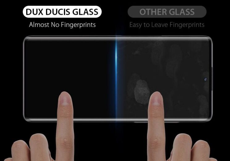 Защитное стекло DUX DUCIS Full Glue для Honor 90 - Black: фото 7 из 9
