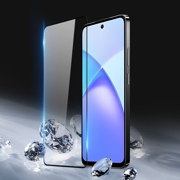 Захисне скло DUX DUCIS Full Glue для Infinix Smart 10 Plus - Black: фото 2 з 7