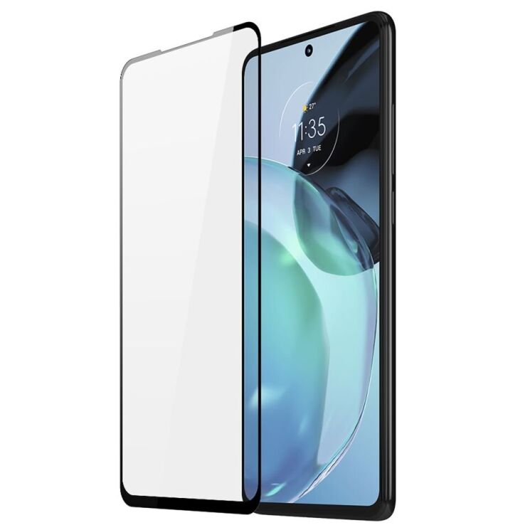 Защитное стекло DUX DUCIS Full Glue для Motorola Moto G72 - Black: фото 1 из 8