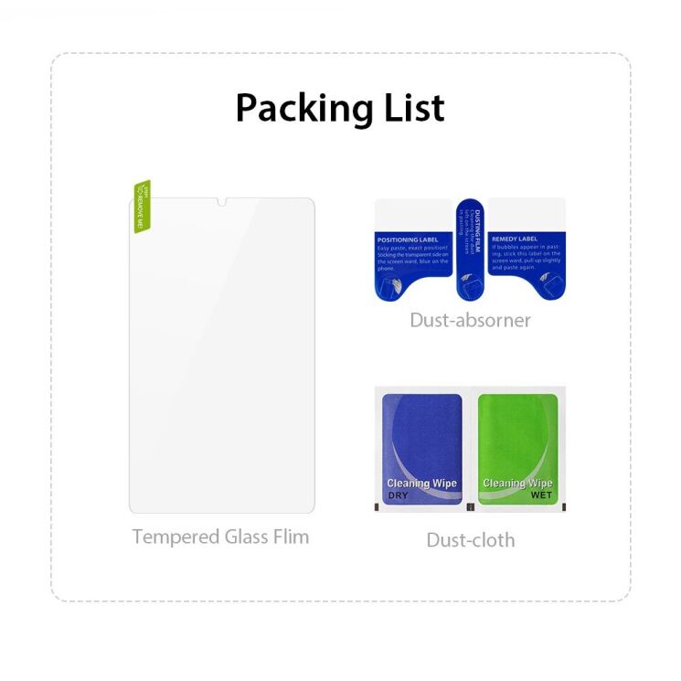 Защитное стекло DUX DUCIS HD Full Screen для Samsung Galaxy Tab A9 (X110/115) - Transparent: фото 8 из 8
