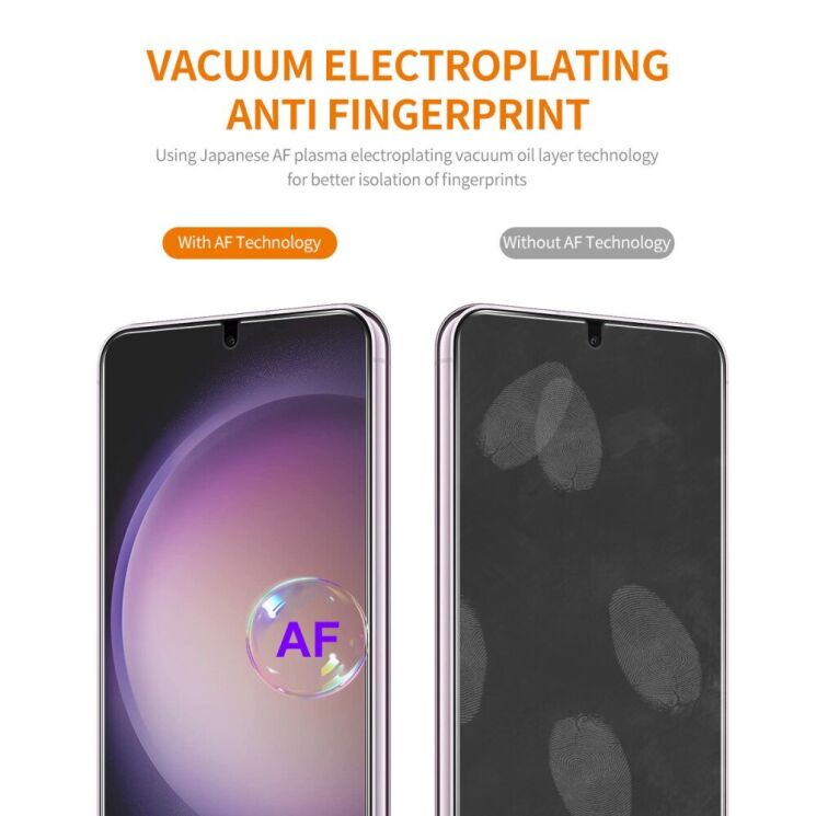 Защитное стекло ENKAY Easy Install Clear Glass для Samsung Galaxy S22 Plus (S906) / Galaxy S23 Plus (S916): фото 7 из 10